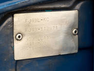 1983 Toyota Land Cruiser Blue FJ43 112471 